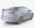 Mitsubishi Lancer sedan 2014 3d model