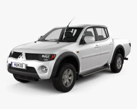 Mitsubishi L200 Triton Double Cab 2014 3D model