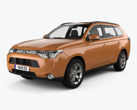 Mitsubishi Outlander 2015 3D model