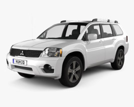 3D model of Mitsubishi Endeavor 2013