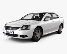 Mitsubishi Galant IX 2012 3D model