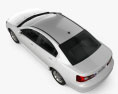 Mitsubishi Galant IX 2012 3d model top view
