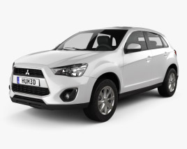 3D model of Mitsubishi Outlander Sport (RVR / ASX) 2014