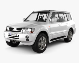 Mitsubishi Pajero (Montero) Wagon 2006 3D model