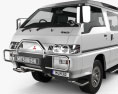 Mitsubishi Delica Star Wagon 4WD 1986 3D-Modell