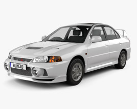 3D model of Mitsubishi Lancer Evolution 1998