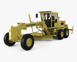Mitsubishi MG430 E Grader 1992 3D model