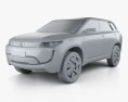 Mitsubishi PX-MiEV 2009 Modello 3D clay render