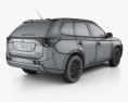 Mitsubishi Outlander PHEV 2016 3D модель