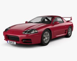 3D model of Mitsubishi 3000GT 1999
