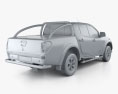 Mitsubishi L200 Triton Barbarian Nero 2012 Modello 3D