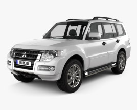 Mitsubishi Pajero (Montero) Wagon 2017 3D model