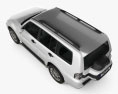 Mitsubishi Pajero (Montero) Wagon 2017 Modelo 3d vista de cima