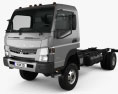 Mitsubishi Fuso Canter 底盘驾驶室卡车 2013 3D模型