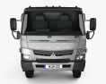 Mitsubishi Fuso Canter 底盘驾驶室卡车 2013 3D模型 正面图