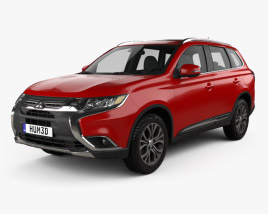 Mitsubishi Outlander 2018 3D model