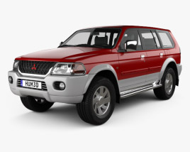 Mitsubishi Pajero Sport 2005 3D model