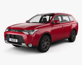 Mitsubishi Outlander 2017 Modello 3D