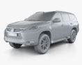 Mitsubishi Pajero Sport (TH) 2019 3d model clay render