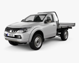Mitsubishi Triton Single Cab Alloy Tray 2018 3D model