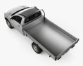 Mitsubishi Triton 单人驾驶室 Alloy Tray 2015 3D模型 顶视图