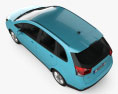 Mitsubishi Colt Plus (TW) 2018 Modello 3D vista dall'alto