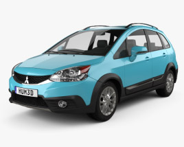 Mitsubishi Colt Plus X-Sports (TW) 2018 3D model
