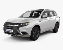 Mitsubishi Outlander PHEV 2018 Modèle 3D