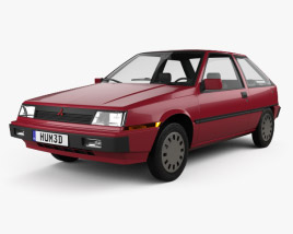 Mitsubishi Colt (Mirage) 1984 3D model