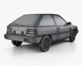 Mitsubishi Colt (Mirage) 1984 3D-Modell
