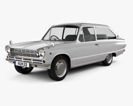 Mitsubishi Colt 1000F 3 portes 1966 Modèle 3D