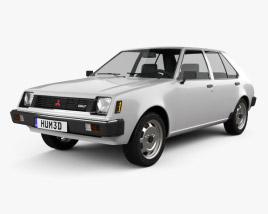 Mitsubishi Colt (Mirage) 1978 Modello 3D