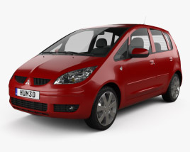 Mitsubishi Colt 2009 Modello 3D