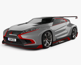 Mitsubishi XR-PHEV Evolution Vision Gran Turismo 2016 3D model