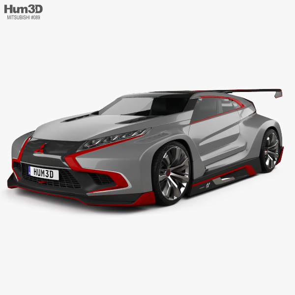 Mitsubishi XR-PHEV Evolution Vision Gran Turismo 2016 3D model