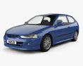 Mitsubishi Colt 3 porte hatchback 1998 Modello 3D