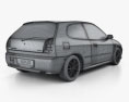 Mitsubishi Colt 3 porte hatchback 1998 Modello 3D