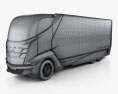 Mitsubishi Fuso Concept II Truck 2013 3d model wire render