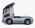 Mitsubishi Fuso Camion Trattore 2004 Modello 3D vista laterale