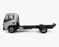 Mitsubishi Fuso Canter 515 Superlow City Cab Chassis Truck 2019 3d model side view