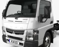 Mitsubishi Fuso Canter 515 Superlow City Cab Chassis Truck 2019 3d model