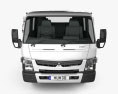 Mitsubishi Fuso Canter 815 Wide Crew Cab Chassis Truck 2019 3d model front view