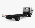 Mitsubishi Fuso Canter 918 Wide Single Cab Chassis Truck 2019 3d model back view