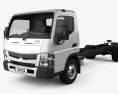Mitsubishi Fuso Canter 918 Wide Single Cab Chassis Truck 2019 3d model
