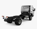 Mitsubishi Fuso Canter FG Wide Single Cab Chassis Truck 2019 3d model back view