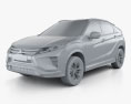 Mitsubishi Eclipse Cross 2020 3d model clay render