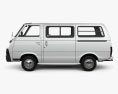 Mitsubishi Delica Coach 1974 3D-Modell Seitenansicht