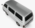 Mitsubishi Delica Coach 1974 3D-Modell Draufsicht