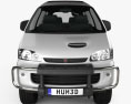 Mitsubishi Delica Space Gear 4WD 1997 3d model front view