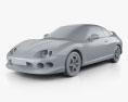 Mitsubishi FTO GPX Version R 2000 3d model clay render